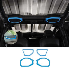 For 2018-2023 Jeep Wrangler JL JLU & Gladiator JT Roof & A-Pillar Speaker Cover Trim RT-TCZ