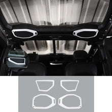 For 2018-2023 Jeep Wrangler JL JLU & Gladiator JT Roof & A-Pillar Speaker Cover Trim RT-TCZ