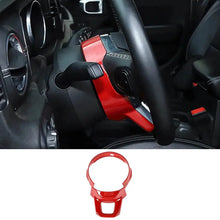 For 2018-2023 Jeep Wrangler JL JLU & Gladiator JT Steering Wheel Upper Base Trim Cover RT-TCZ