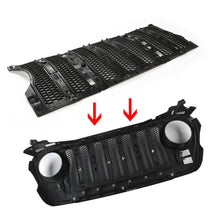 For 2018-2023 Jeep Wrangler JL JLU& Gladiator JT Front Grille Insert Mesh Cover Black RT-TCZ