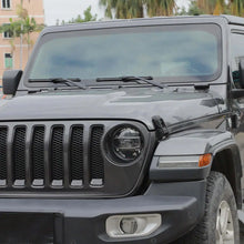 For 2018-2023 Jeep Wrangler JL Sport Front Grille Inserts Ring & Headlight Bezels Trim RT-TCZ