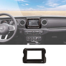 For 2018-2023 Jeep Wrangler JL & Gladiator JT GPS Navigation Panel Cover Trim (Not Fit Rubicon) RT-TCZ