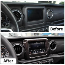 For 2018-2023 Jeep Wrangler JL & Gladiator JT GPS Navigation Panel Cover Trim (Not Fit Rubicon) RT-TCZ