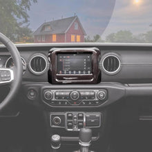 For 2018-2023 Jeep Wrangler JL & Gladiator JT GPS Navigation Panel Cover Trim (Not Fit Rubicon) RT-TCZ