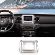 For 2018-2023 Jeep Wrangler JL & Gladiator JT GPS Navigation Panel Cover Trim (Not Fit Rubicon) RT-TCZ
