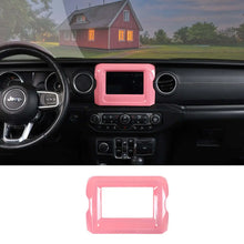 For 2018-2023 Jeep Wrangler JL & Gladiator JT GPS Navigation Panel Cover Trim (Not Fit Rubicon) RT-TCZ