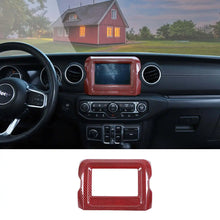 For 2018-2023 Jeep Wrangler JL & Gladiator JT GPS Navigation Panel Cover Trim (Not Fit Rubicon) RT-TCZ
