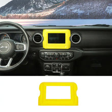 For 2018-2023 Jeep Wrangler JL & Gladiator JT GPS Navigation Panel Cover Trim (Not Fit Rubicon) RT-TCZ