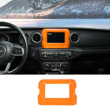 For 2018-2023 Jeep Wrangler JL & Gladiator JT GPS Navigation Panel Cover Trim (Not Fit Rubicon) RT-TCZ