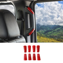 For 2018-2023 Jeep Wrangler JLU & Gladiator JT 4Door A&B Pillar Grab Handles Trim Cover RT-TCZ