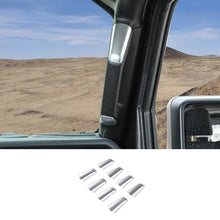 For 2018-2023 Jeep Wrangler JLU & Gladiator JT 4Door A&B Pillar Grab Handles Trim Cover RT-TCZ