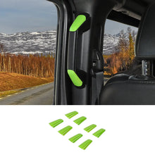 For 2018-2023 Jeep Wrangler JLU & Gladiator JT 4Door A&B Pillar Grab Handles Trim Cover RT-TCZ