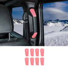 For 2018-2023 Jeep Wrangler JLU & Gladiator JT 4Door A&B Pillar Grab Handles Trim Cover RT-TCZ