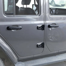 For 2018-2025 Jeep Wrangler JL 4-Dr 17x Door Handle/Door & Engine Hood & Spare Tire Bracket Hinge Trim Cover RT-TCZ