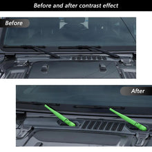 For 2018-2025 Jeep Wrangler JL Front & Rear Window Windshield Wiper Cover Trim RT-TCZ