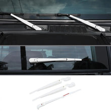 For 2018-2025 Jeep Wrangler JL Front & Rear Window Windshield Wiper Cover Trim RT-TCZ
