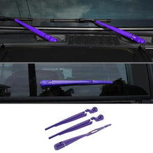 For 2018-2025 Jeep Wrangler JL Front & Rear Window Windshield Wiper Cover Trim RT-TCZ