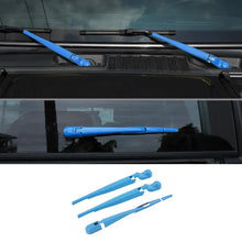 For 2018-2025 Jeep Wrangler JL Front & Rear Window Windshield Wiper Cover Trim RT-TCZ