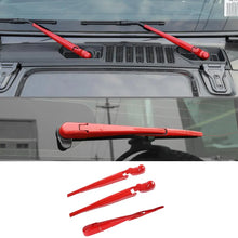 For 2018-2025 Jeep Wrangler JL Front & Rear Window Windshield Wiper Cover Trim RT-TCZ