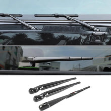 For 2018-2025 Jeep Wrangler JL Front & Rear Window Windshield Wiper Cover Trim RT-TCZ