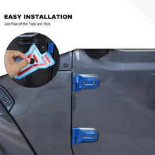 For 2018-2025 Jeep Wrangler JL JLU & Gladiator JT 4Door Door & Engine Hood Hinge Trim Cover Kit RT-TCZ