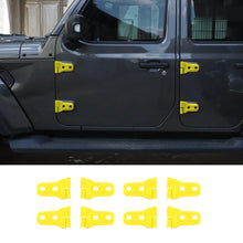 For 2018-2025 Jeep Wrangler JL JLU & Gladiator JT Door Hinge Covers Protector Decoration Trim Kit RT-TCZ