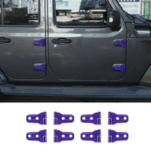 For 2018-2025 Jeep Wrangler JL JLU & Gladiator JT Door Hinge Covers Protector Decoration Trim Kit RT-TCZ