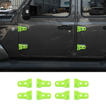 For 2018-2025 Jeep Wrangler JL JLU & Gladiator JT Door Hinge Covers Protector Decoration Trim Kit RT-TCZ
