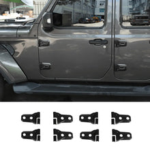 For 2018-2025 Jeep Wrangler JL JLU & Gladiator JT Door Hinge Covers Protector Decoration Trim Kit RT-TCZ