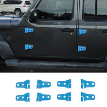 For 2018-2025 Jeep Wrangler JL JLU & Gladiator JT Door Hinge Covers Protector Decoration Trim Kit RT-TCZ