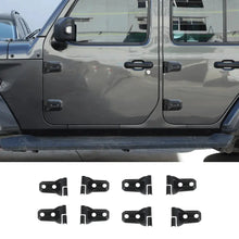 For 2018-2025 Jeep Wrangler JL JLU & Gladiator JT Door Hinge Covers Protector Decoration Trim Kit RT-TCZ