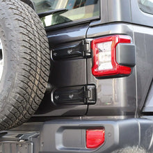 For 2018-2025 Jeep Wrangler JLU 12 x Side Door+Hood+Spare Tire Hinge Cover Trim 4Dr RT-TCZ