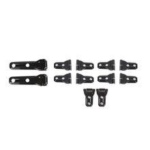 For 2018-2025 Jeep Wrangler JLU 12 x Side Door+Hood+Spare Tire Hinge Cover Trim 4Dr RT-TCZ