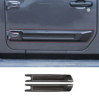 For 2018+ 2Door Jeep Wrangler JL/JT  2pcs Door Scuff Guard Protector Cover Trim RT-TCZ