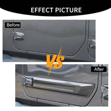 For 2018+ 2Door Jeep Wrangler JL/JT  2pcs Door Scuff Guard Protector Cover Trim RT-TCZ