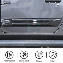 For 2018+ 2Door Jeep Wrangler JL/JT  2pcs Door Scuff Guard Protector Cover Trim RT-TCZ