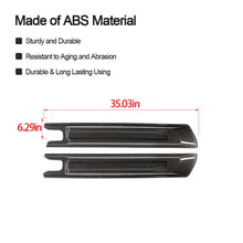 For 2018+ 2Door Jeep Wrangler JL/JT  2pcs Door Scuff Guard Protector Cover Trim RT-TCZ