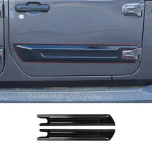 For 2018+ 2Door Jeep Wrangler JL/JT  2pcs Door Scuff Guard Protector Cover Trim RT-TCZ