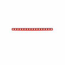 For 2018+ Jeep Gladiator JT Tailgate Third High Brake Light Lamp Cover Trim Red RT-TCZ
