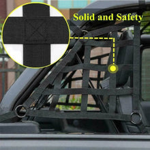 For 2018+ Jeep Wrangler JL 2-Door 3pcs Side Cargo Luggage Mesh Net Kit RT-TCZ
