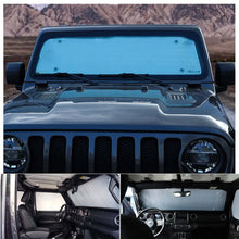 For 2018+ Jeep Wrangler JL 2 Door 6pcs Windshield Full Window Sun Shade Heat Visor Shield Cover RT-TCZ
