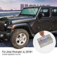 For 2018+ Jeep Wrangler JL 2 Door 6pcs Windshield Full Window Sun Shade Heat Visor Shield Cover RT-TCZ