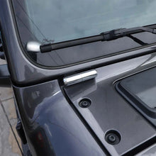 For 2018+ Jeep Wrangler JL 2 x Front Windshield Hinge Decor Exterior Trim RT-TCZ