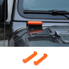 For 2018+ Jeep Wrangler JL 2 x Front Windshield Hinge Decor Exterior Trim RT-TCZ