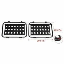 For 2018+ Jeep Wrangler JL 2pcs Rear Window Glass Armor Cover RT-TCZ