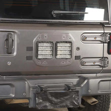 For 2018+ Jeep Wrangler JL 3PCS Tailgate Plug Set Spare Tire Carrier Delete Rubber US Flag RT-TCZ