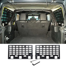 For 2018+ Jeep Wrangler JL 4-Door Rear Trunk Luggage Rack Cargo Shelf Holder Black 2PCS RT-TCZ