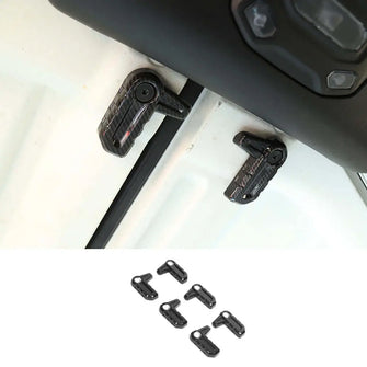 For 2018+ Jeep Wrangler JL 6 x Hardtop Release Switch Cover Car Roof Remove Trim RT-TCZ
