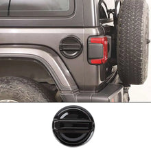 For 2018+ Jeep Wrangler JL Door Fuel Tank Gas Cap Cover Trim, NOT FIT 4XE RT-TCZ