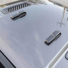 For 2018+ Jeep Wrangler JL Engine Hood Bra Trim & Rear Wiper Nozzle Trim Cover 3Pcs RT-TCZ